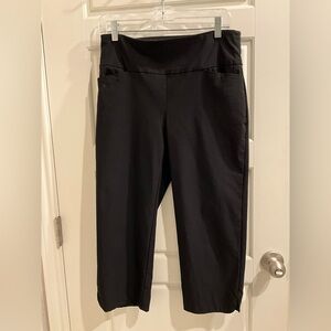 Black Women's Cropped Pants